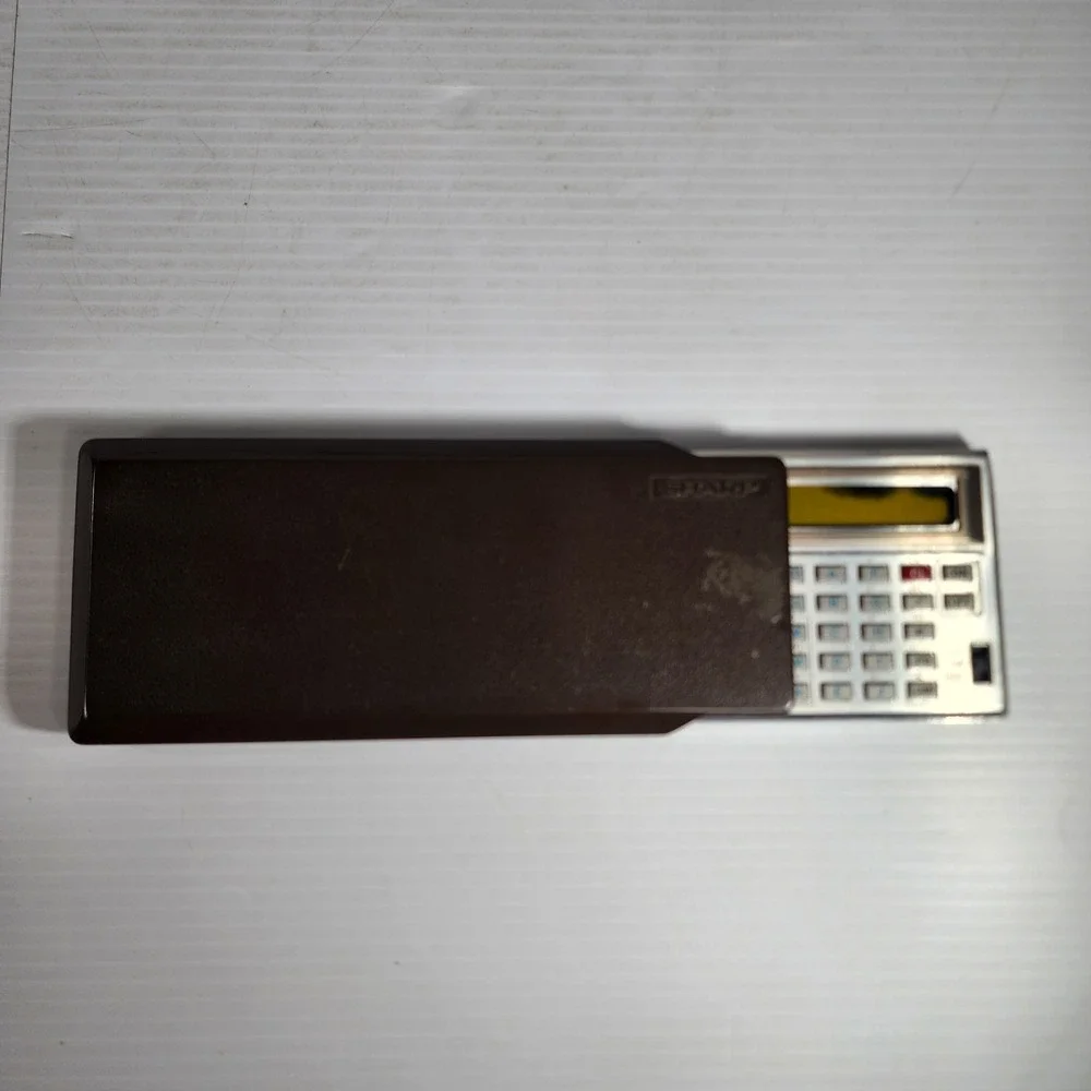 READ Sharp EL-5100 Scientific Calculator with Cover Rare Vintage DISPLAY ISSUE‎
